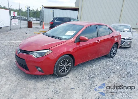 2016 Toyota Corolla L z USA, uszkodzony, nr VIN 5YFBURHE7GP481561